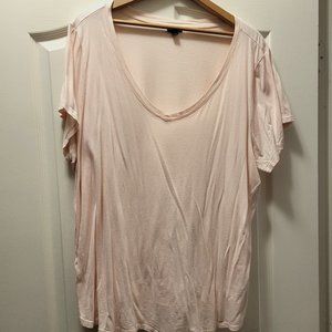 Torrid Pink V-Neck Tee